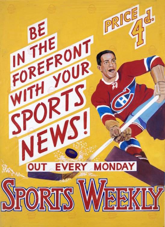 Sports Weekly
© Estate of Norman Maurice Kadish