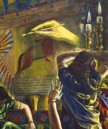 Belshazzar's Feast (detail)
© Estate of Norman Maurice Kadish